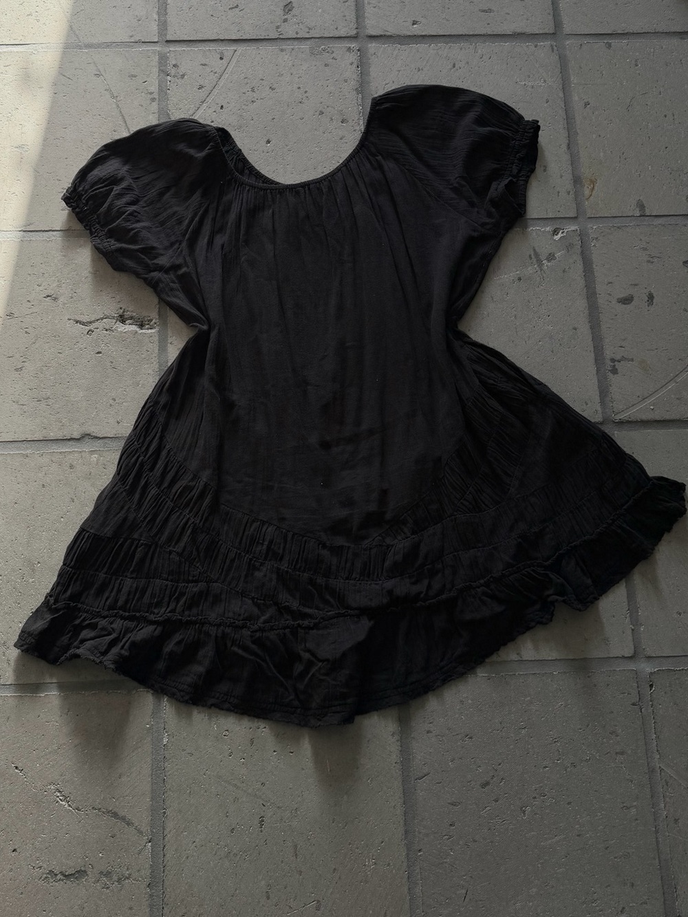Free People “So Scenic” Mini Babydoll Dress